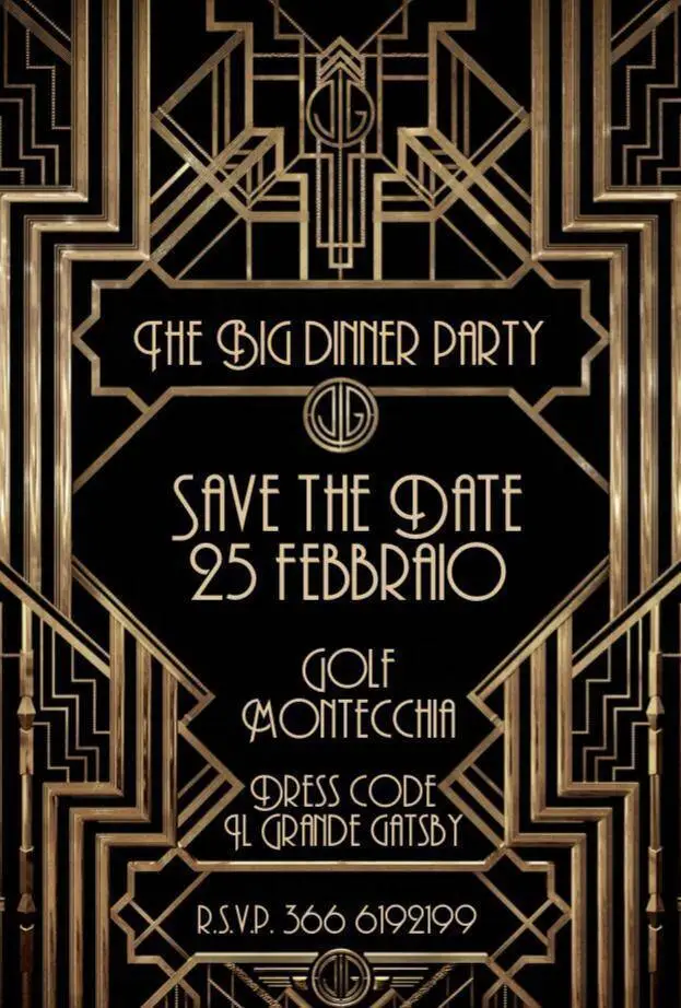 Save the date Gatsby